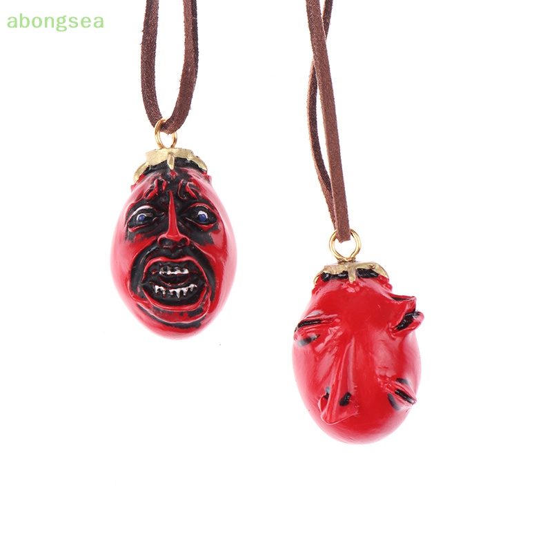 1 Mặt Vòng cổ Hình Trái Tim Ác Quỷ Hóa Trang Halloween