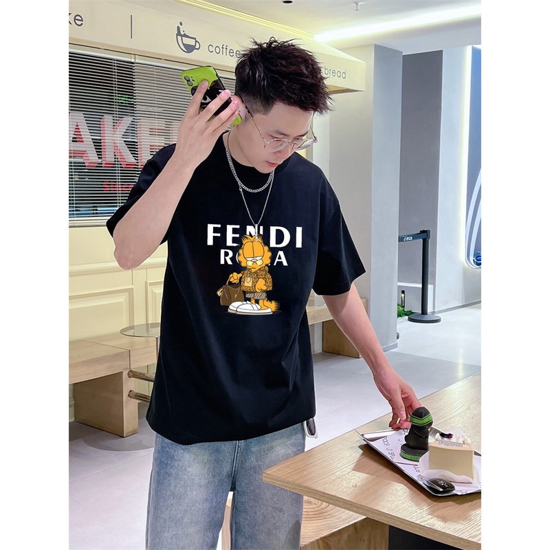 Áo Thun Unisex Cổ Tròn Tay Ngắn In Hình F-E88N-D &amp; - 2023