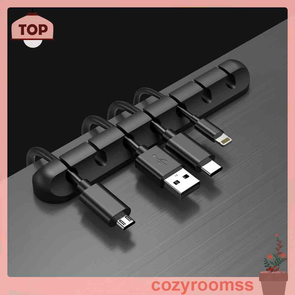 Giá Đỡ Dây Cáp USB Bằng Silicone Gọn Gàng Tiện Lợi Dành Cho Chuột /