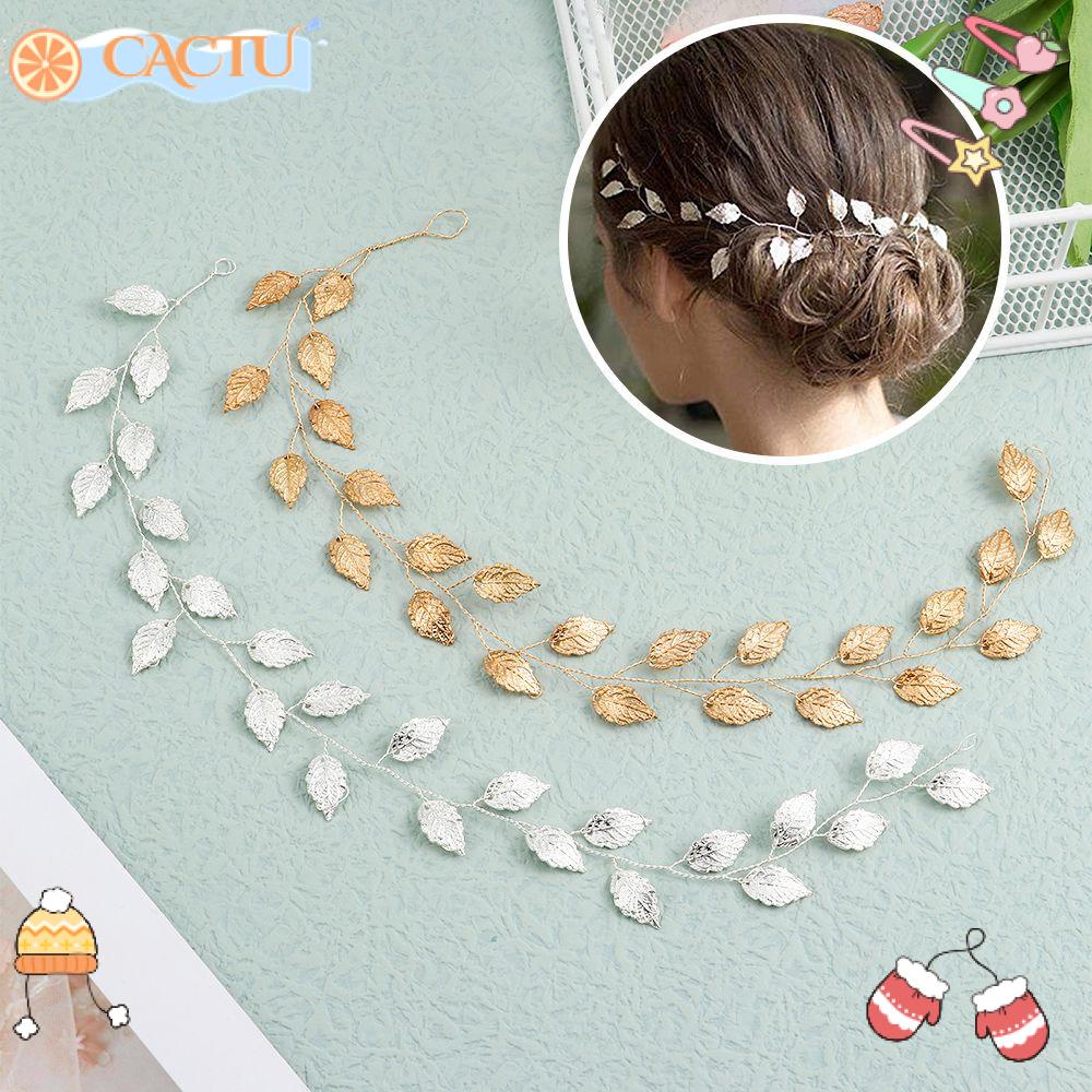 Băng Đô Cài Tóc Họa Tiết Lá Cây Dành Cho Sinh Nhật Đám Cưới|Vương Miện Bling Bling