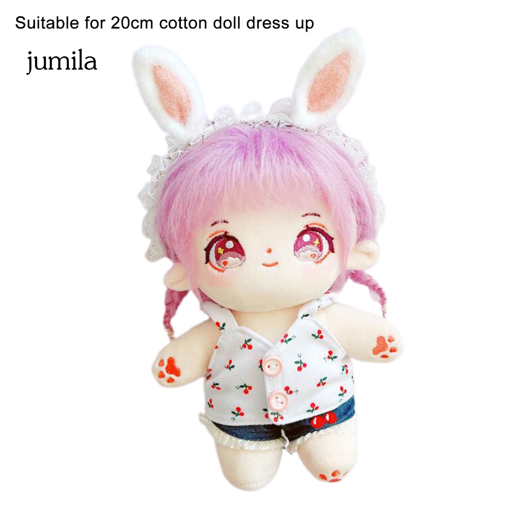 Áo Thun Cotton 20cm Xinh Xắn Cho Búp Bê