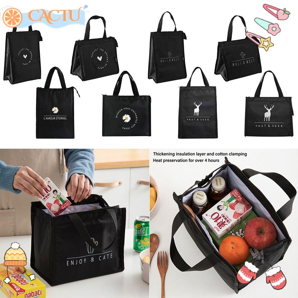 Túi Đựng Hộp Cơm Trưa Giữ Ấm Cỡ Lớn Chống Thấm Nước