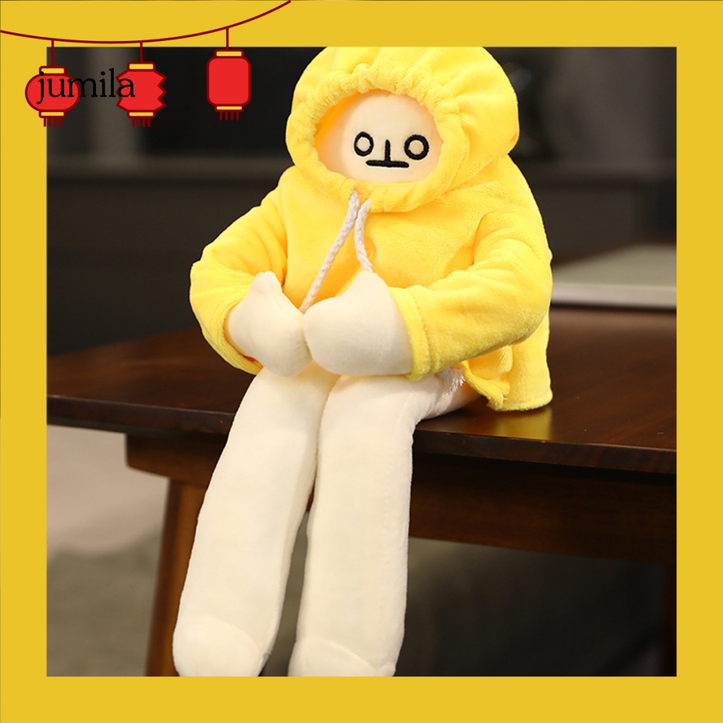 [JU] Đồ Chơi Nhồi Bông Thoải Mái Hình Quả Chuối Vàng Dễ Sử Dụng Cho Trẻ Em