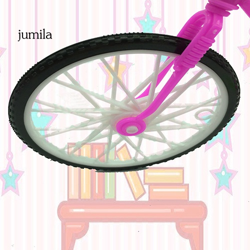 Xe Đạp Nhựa Tháo Rời Được Nhiều Màu Sắc Dành Cho Búp Bê