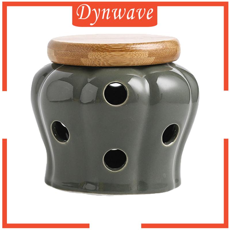 Hũ Gốm Đựng Tỏi Có Nắp Đậy Tiện Dụng