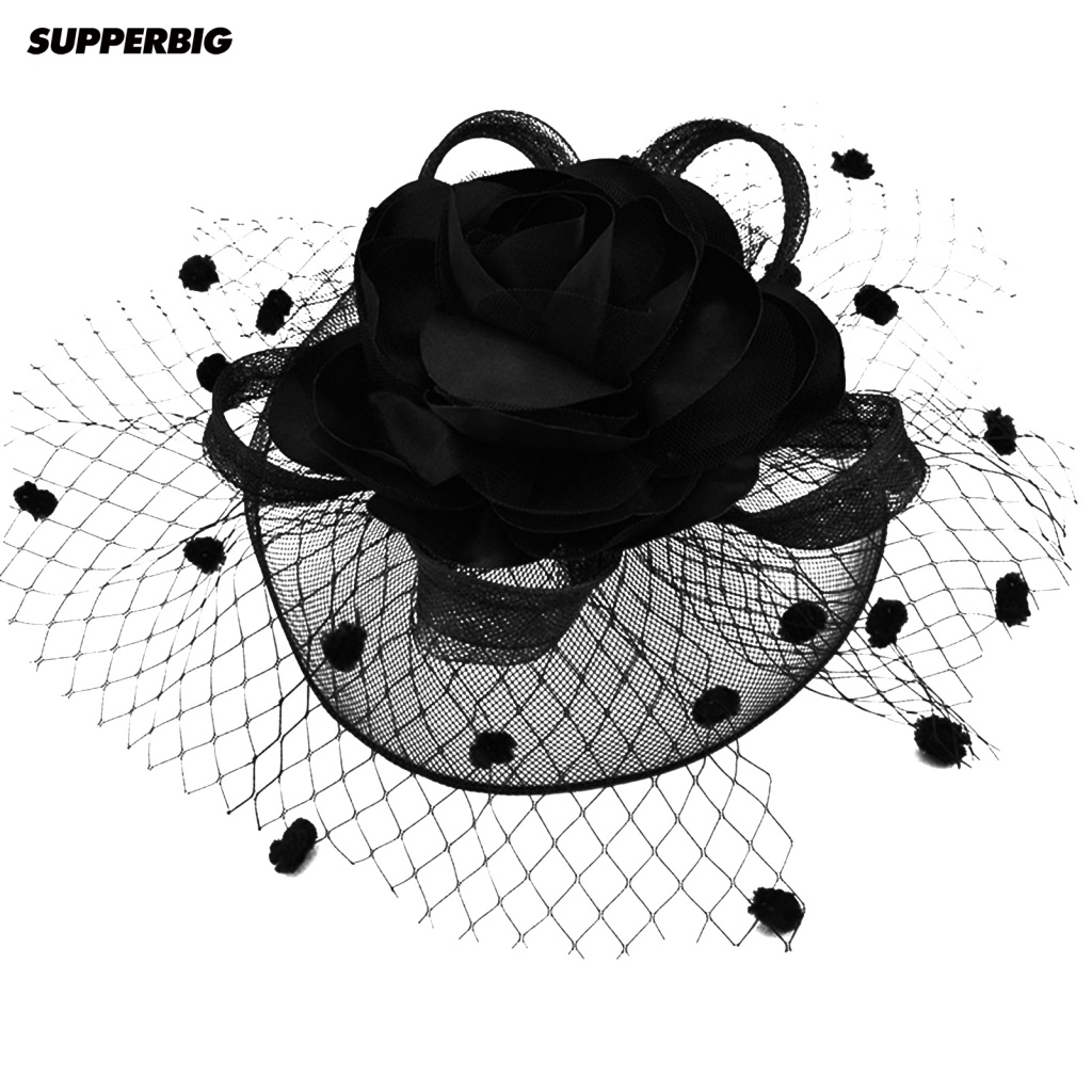 [supperbig] Mũ Nỉ Chấm Bi Làm Phụ Kiện Chụp Ảnh Cho Nữ