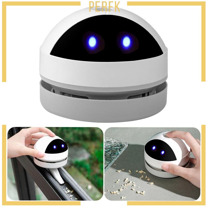 Máy Hút Bụi Mini Để Bàn Kèm Bàn Chải Vệ Sinh Tiện Dụng