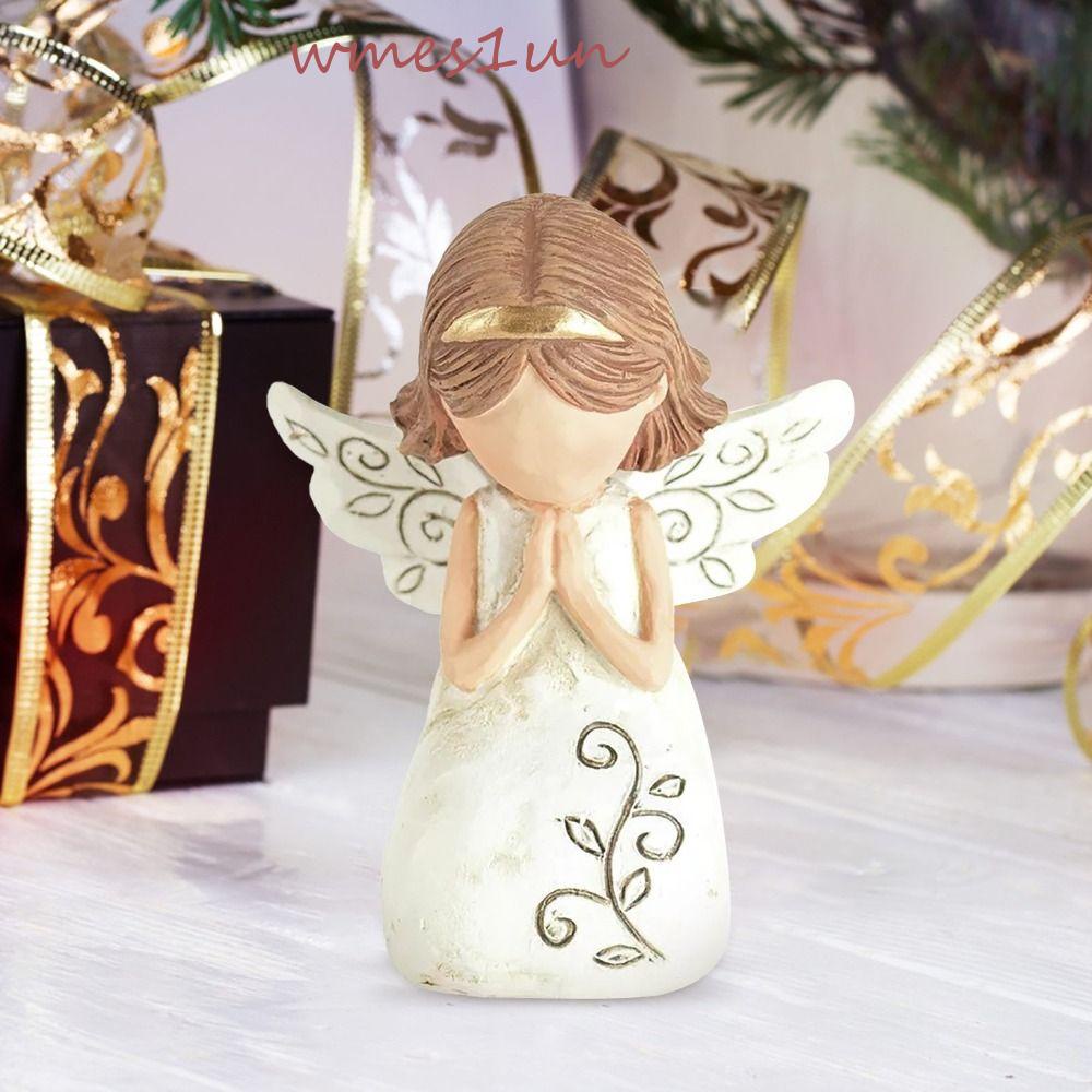 Mô Hình Thiên Thần Đang Cầu Nguyện WMES15H|Còi Cherubs Chất Lượng Cao Dùng Làm Đồ Thủ Công