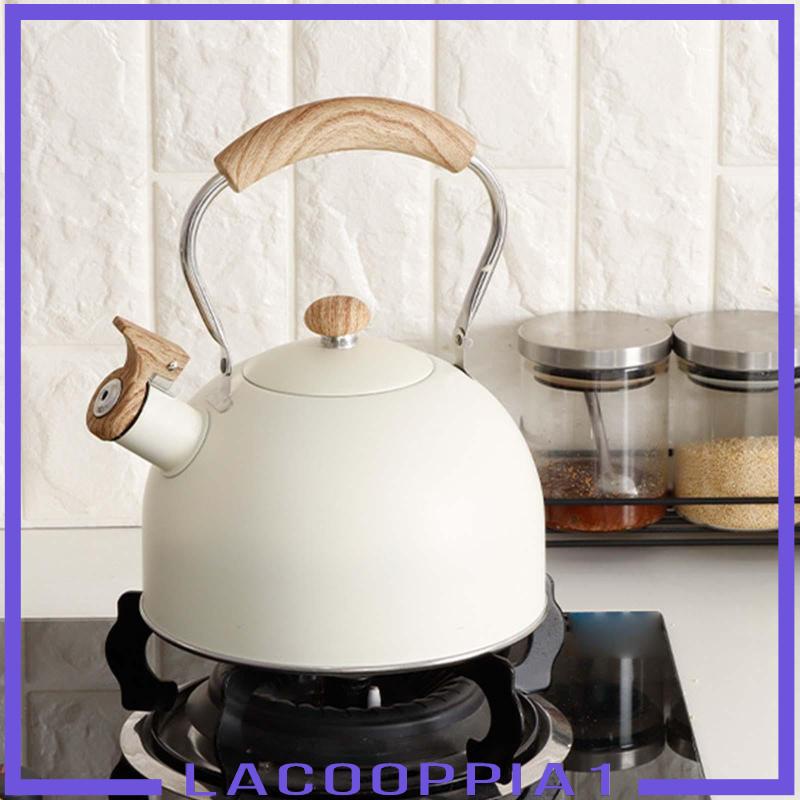 Ấm Đun Nước Bằng Thép Không Gỉ Có Tay Cầm Chống Nóng Lacooppia1