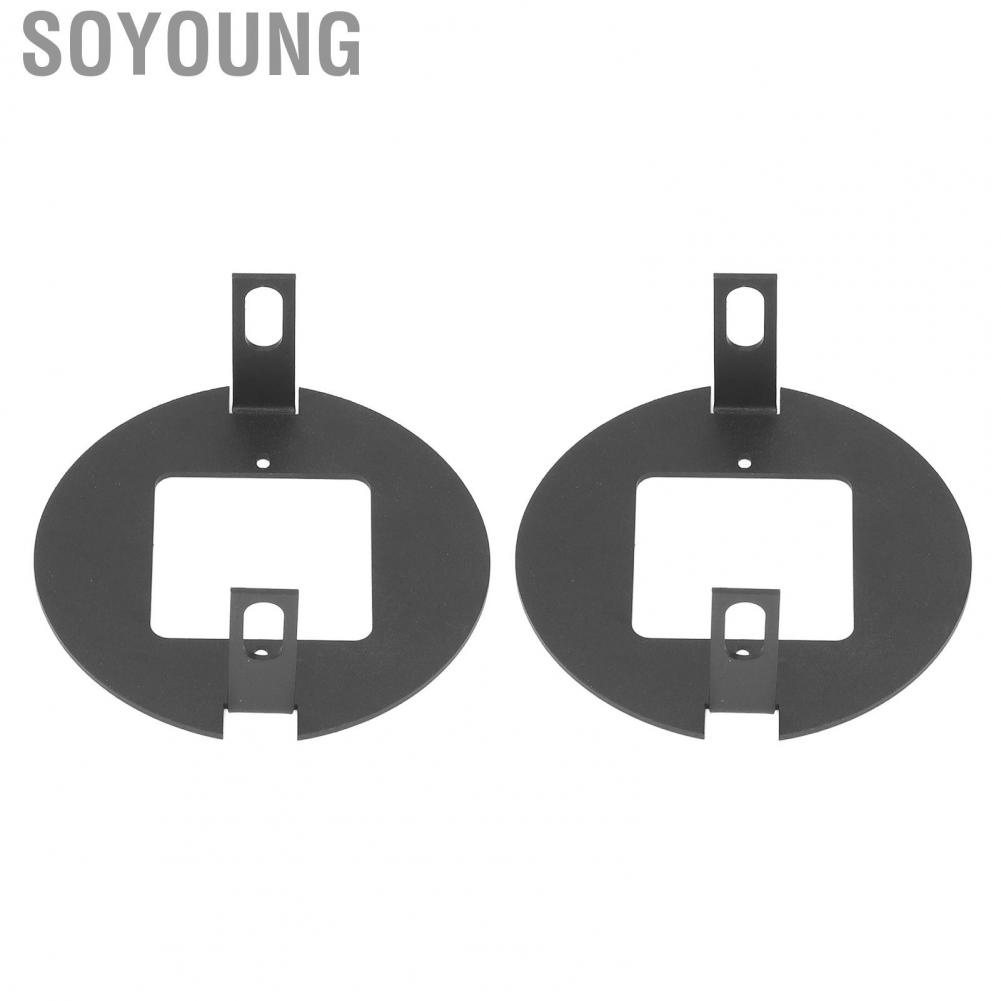 Soyoung Fog Light Pod Bracket Fog Lamp Stand  Fading Black with Mounting Accessories for Car Replacement for  2007‑2013
