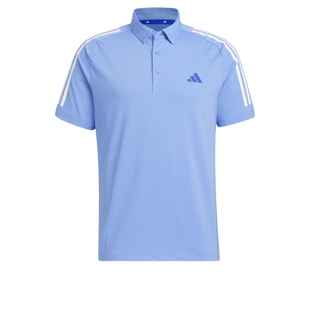 adidas Đánh gôn Áo Polo 3 Sọc AEROREADY Nam Màu xanh da trời HT6864