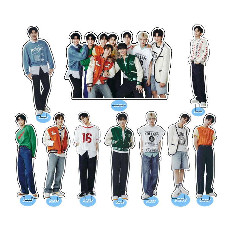 Bảng Hiệu Đứng Hai Mặt Acrylic Zhang Hao Kpop ZB1 2023