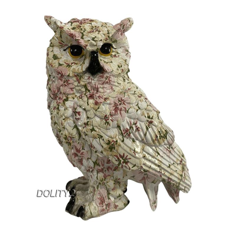 Mô Hình Chim Cú Nhiều Màu Sắc Trang Trí Phòng Ngủ / Văn Phòng 2