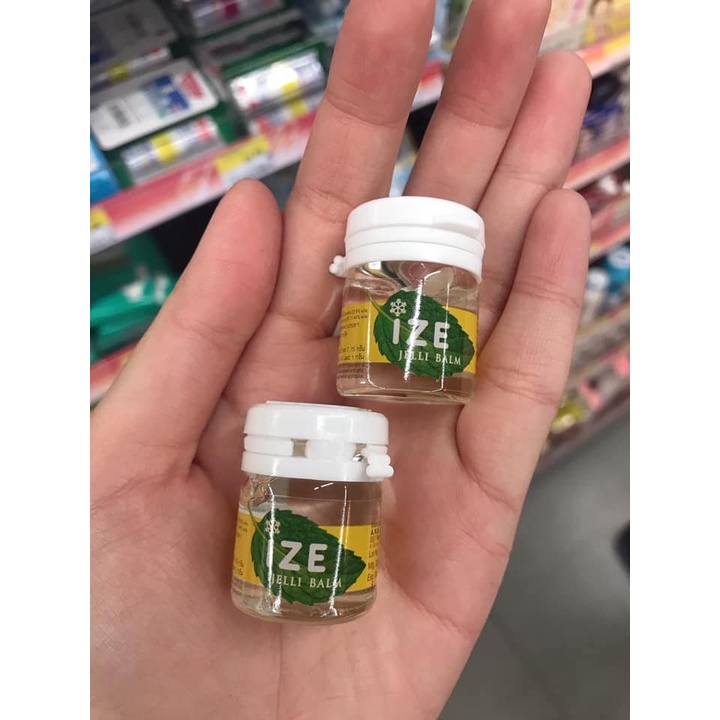 Dầu gió hít thông mũi bạc hà Ize Jelli Balm Thái Lan