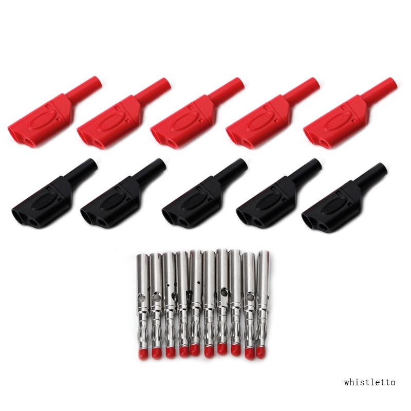 Set 10 Đầu Nối Dây Hàn 4mm Chuyên Dụng