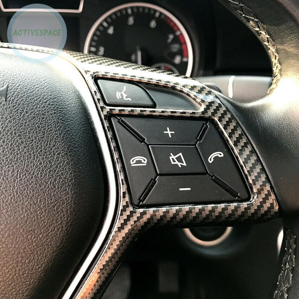 Carbon-Fiber Steering Wheel Trim Cover For Benz  Class A B C W204 W212【Mercedes Benz】