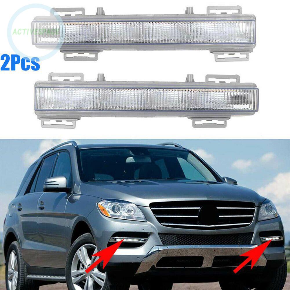 6000K White Waterproof Shock Resistant LED Daytime Running Light Fog Bulbs for Mercedes W204【Mercedes Benz】