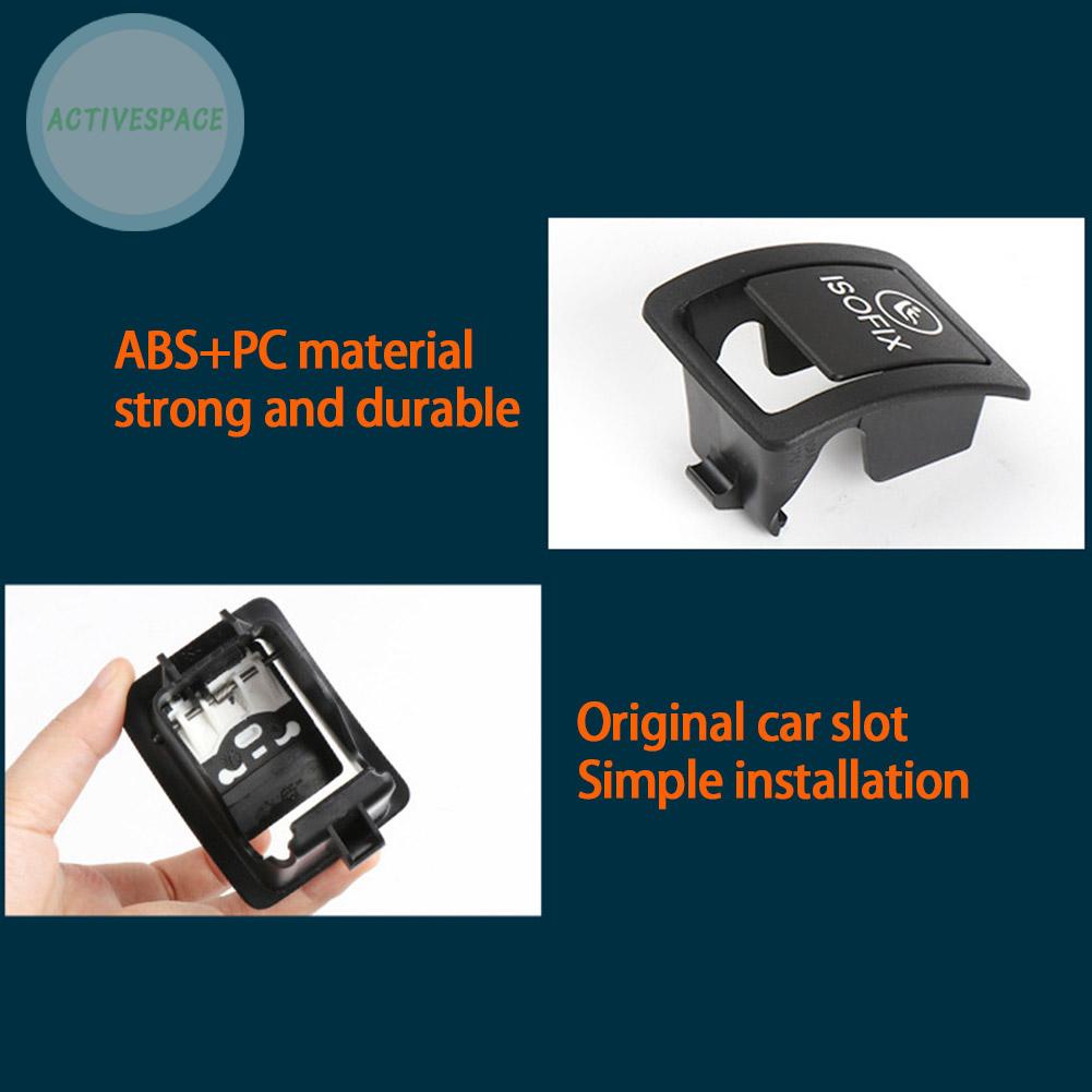 &quot;Perfect Fit Black ISOFIX Cover for Mercedes C Class W205 C300 C350 C200 C180 Rear Child Seat&quot;【BMW】