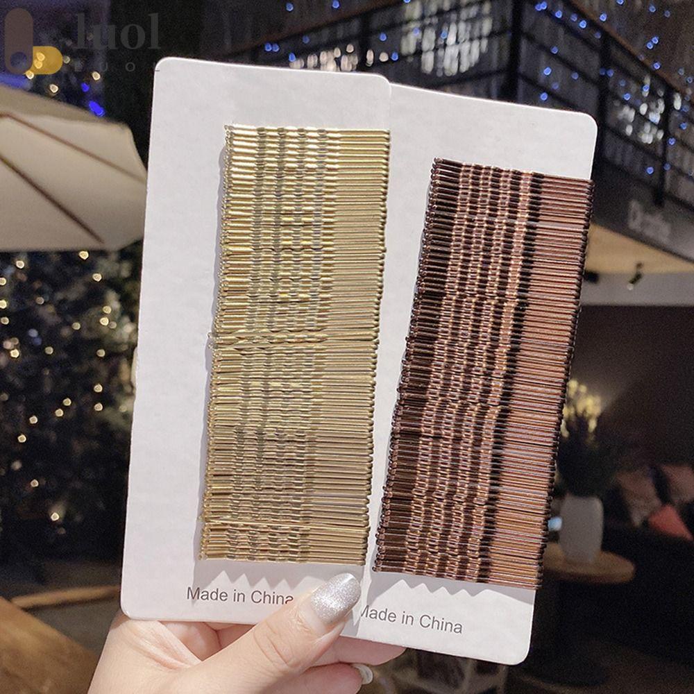 1 Bộ (50 Kẹp) Kẹp Tóc Kim Loại