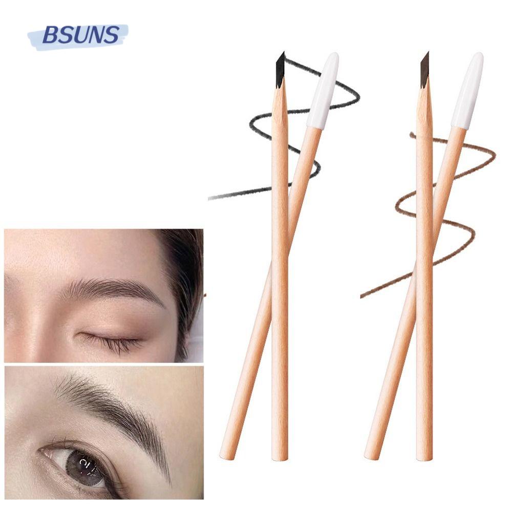 Bút Kẻ Lông Mày BSUNS Màu Đen Chống Thấm Nước Lâu Trôi