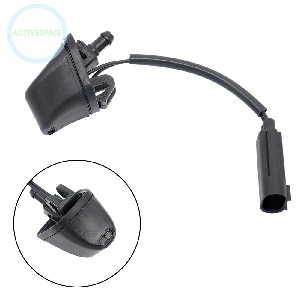 Washer Spray Nozzle Heated Windshield Plastic Spray Jet Auto Glasses Windows【BMW】