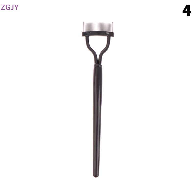 Lược Chải Lông Mày Hai Đầu Bằng Thép Có Thể Gấp Gọn ZGJY