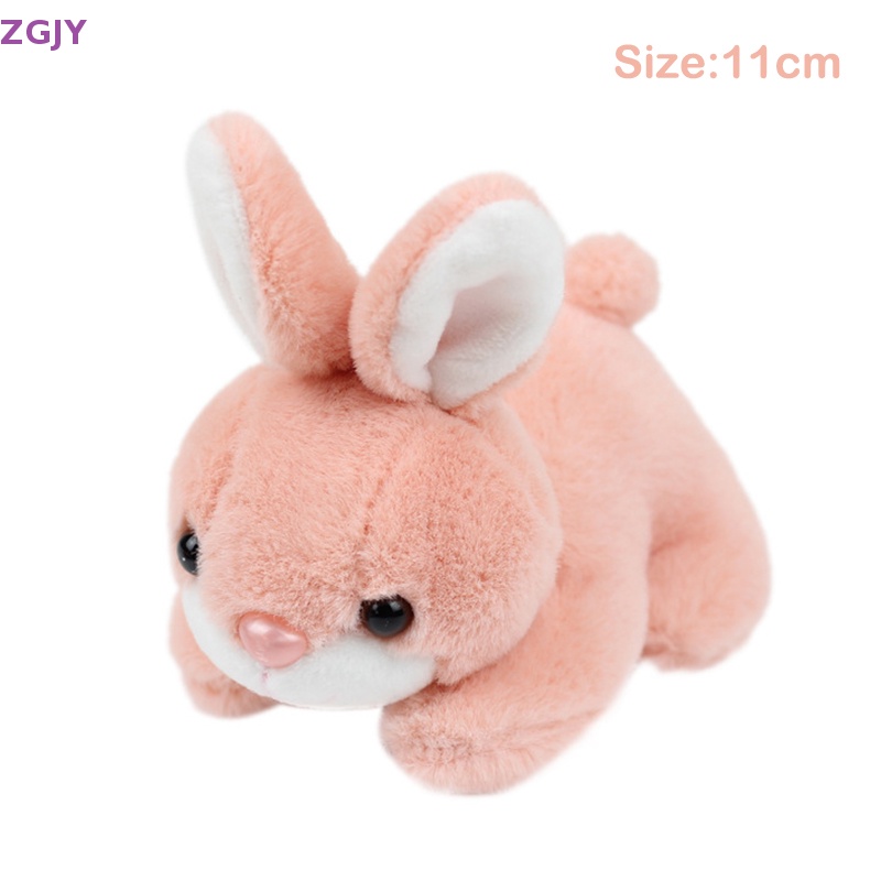 Thỏ Nhồi Bông Mềm Mại Treo Móc Khóa Trang Trí Túi Xách / Quà Sinh Nhật Cho Bé Mới