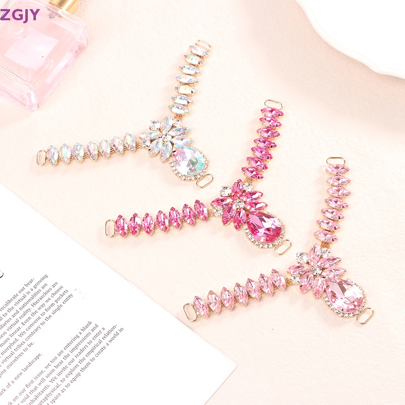 1 Khóa Xăng đan Đính Đá Lấp Lánh DIY Mới