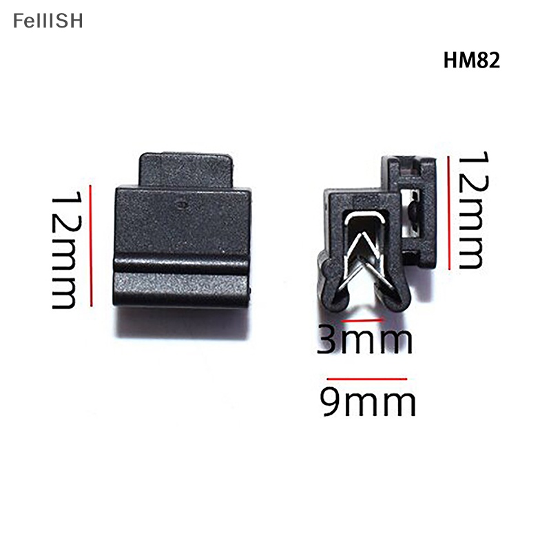 Set 10 Dây Rút Kim Loại Cố Định Cạnh Ống Xe Hơi 439br