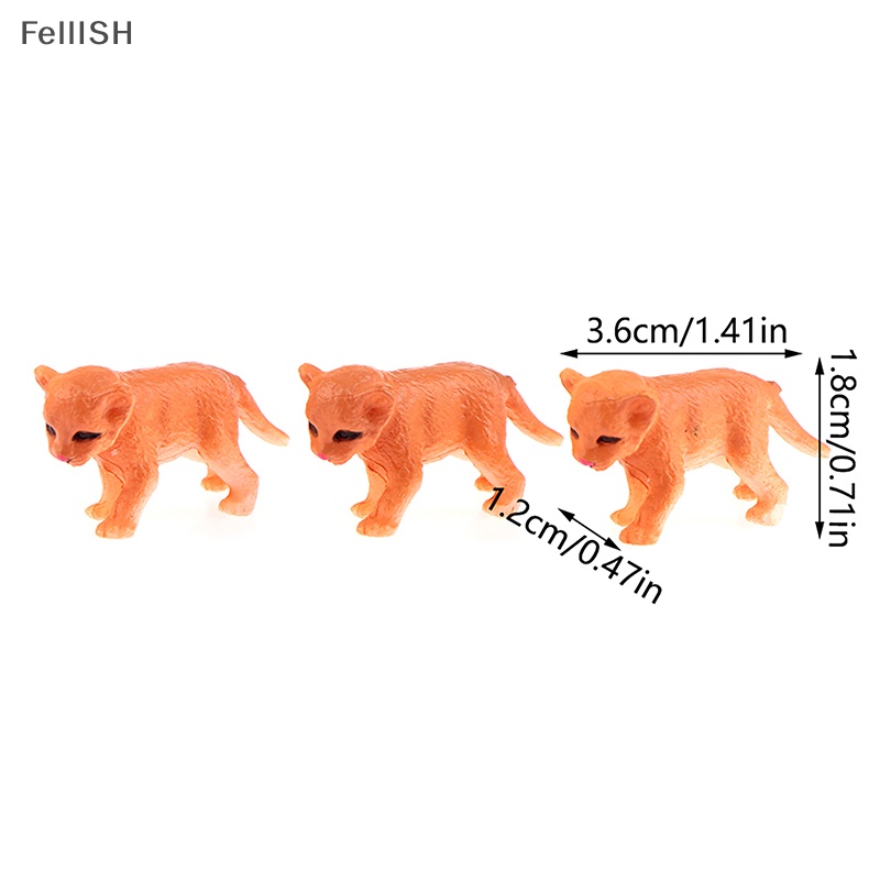 1 Đồ trang trí Sư Tử Con 439br Trang Trí Nhà Búp Bê