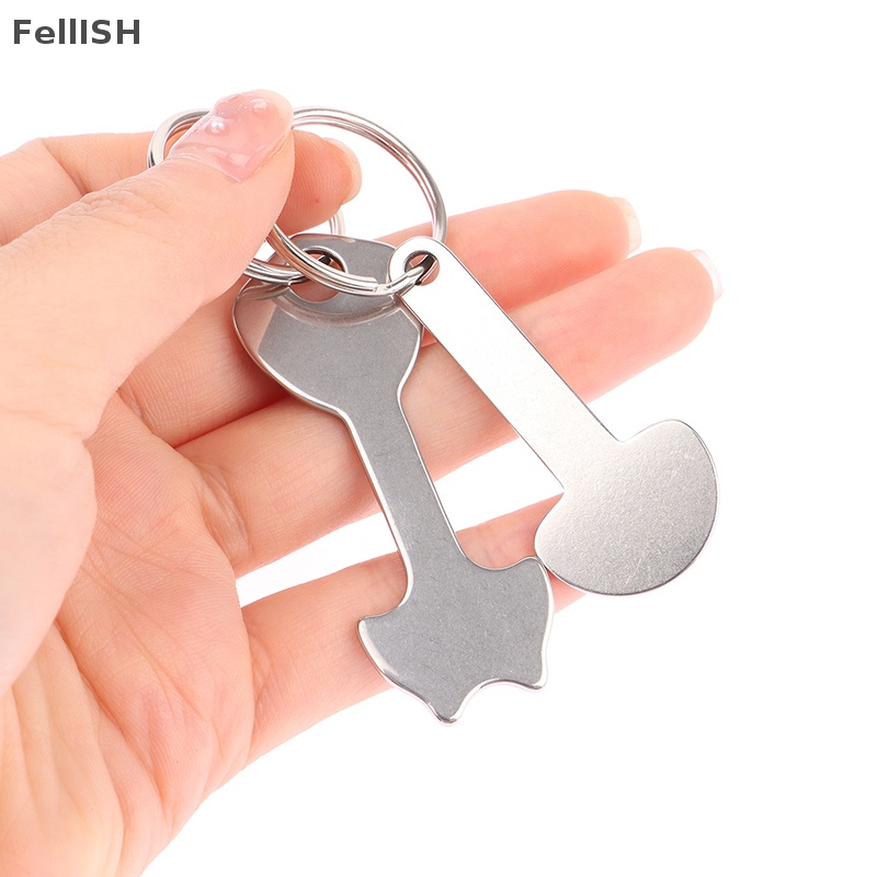 Set 2 Móc Khóa Xe Đẩy Mua Sắm Bằng Kim Loại 439br