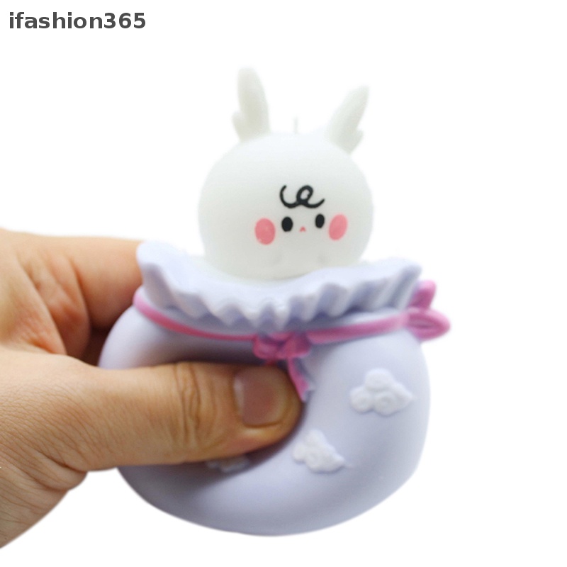 Đồ Chơi Nắn Bóp Giúp Giải Tỏa Căng Thẳng Hình Thỏ Cà Rốt Đáng Yêu 365