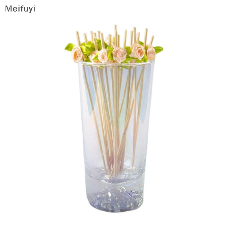 Nĩa Ăn Trái Cây / Salad / Tráng Miệng Hình Hoa Hồng Nhiều Màu Sắc Dành Cho Tiệc Tùng Meifuyi