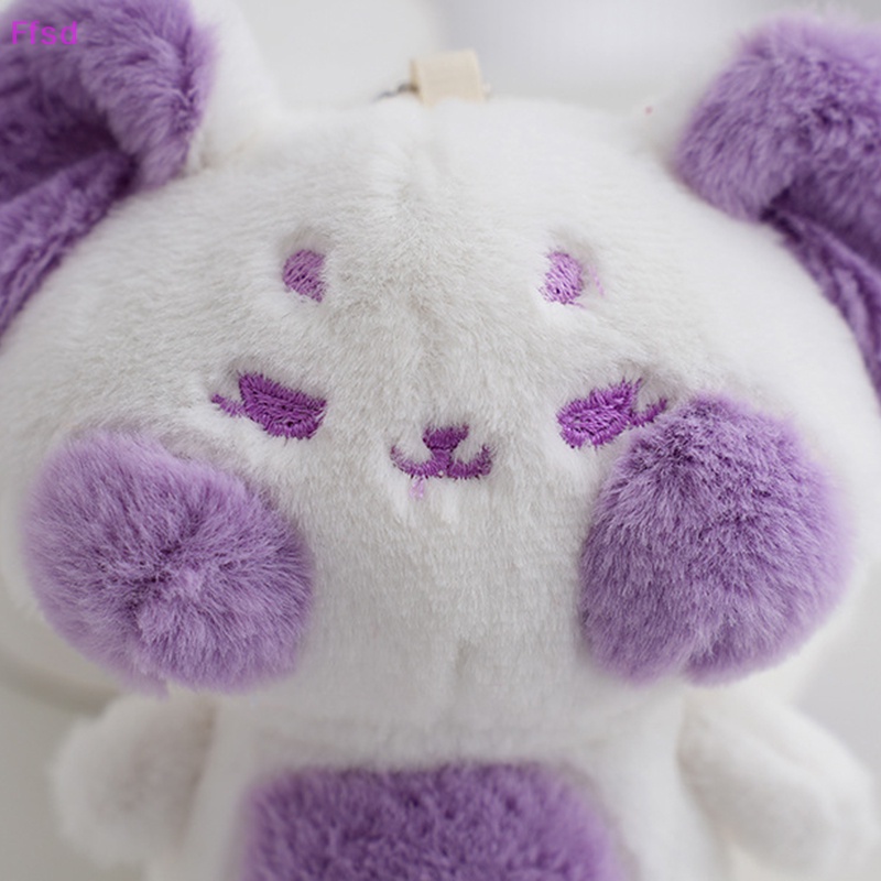 {Ffsd} Dudu Đồ chơi nhồi bông Mềm Mại Hình Mèo Hoạt Hình Kawaii Làm Quà Tặng Sinh Nhật / Halloween Có Móc Khóa