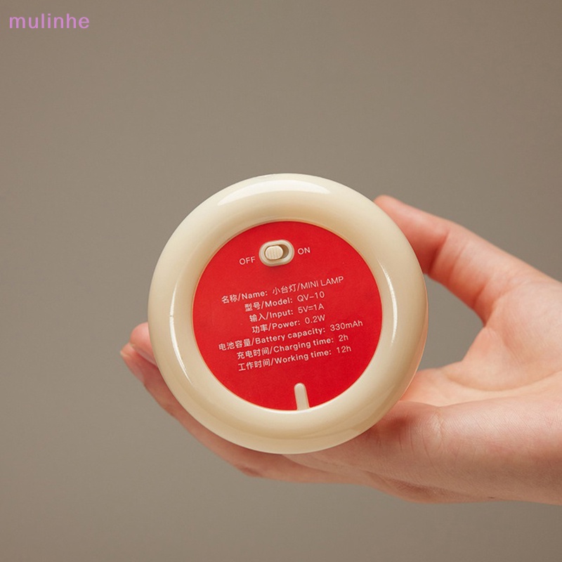 Mulinhe Đèn Ngủ LED Để Bàn Mini Hình Nấm Hoàng Hôn Sáng Tạo Sạc USB vn