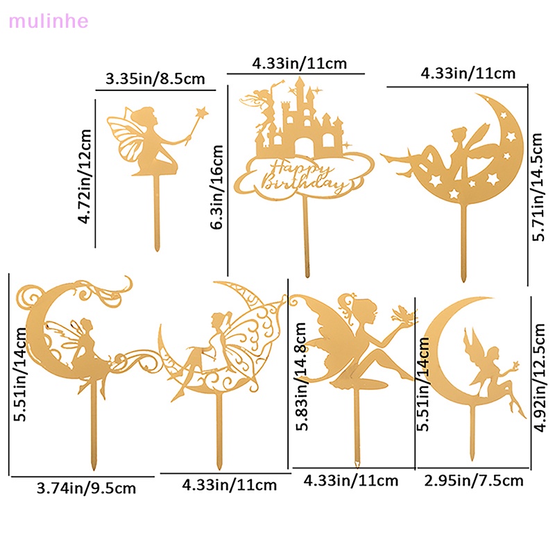 1 Topper Trang Trí Bánh Kem Chữ Happy Birthday Bằng Acrylic Cao Cấp vn