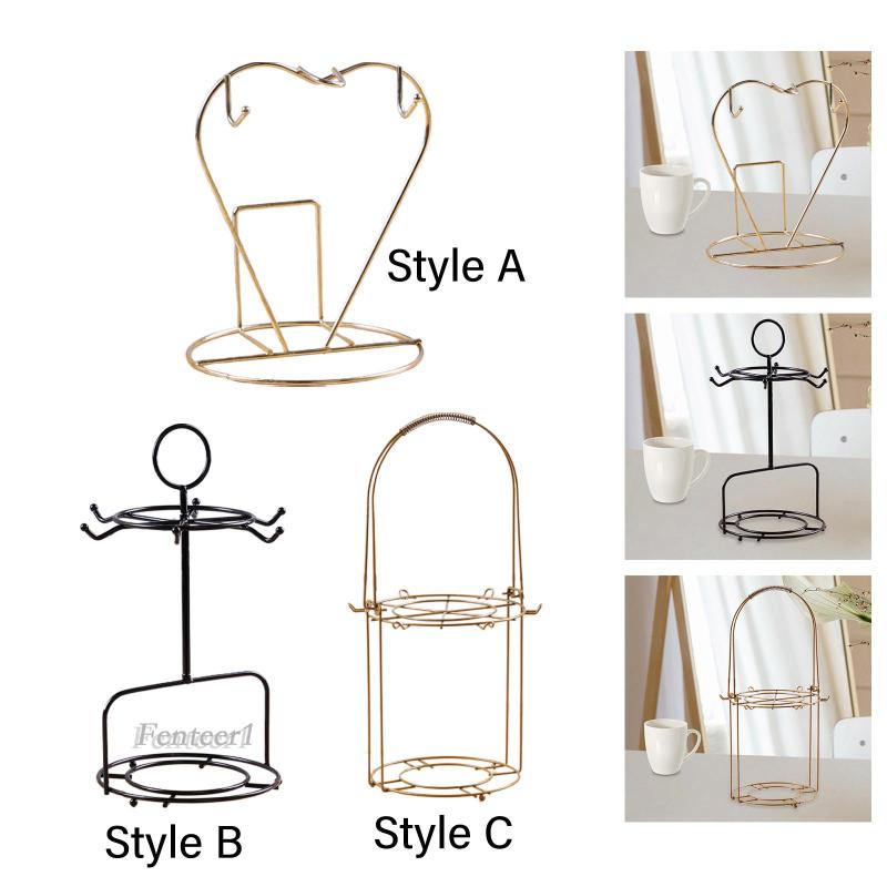 [Fenteer1] Giá Đỡ Cốc Đa Năng Cho Phòng Khách Quầy Bar