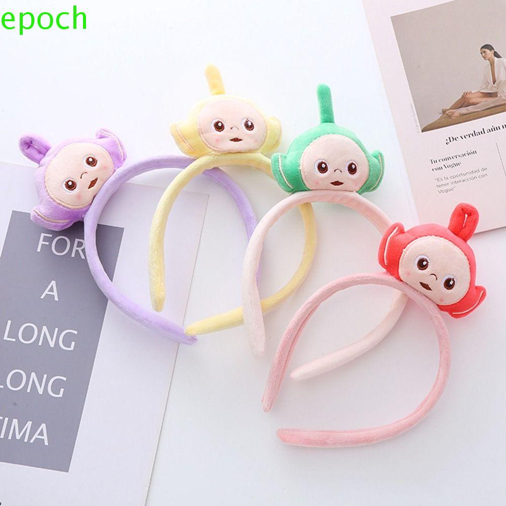 Epoch Băng Đô Vải Lông Nhung Dùng Rửa Mặt Trang Điểm Ngọt Ngào Dành Cho Nữ