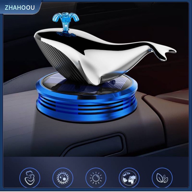 ☃Nhà Cửa☃ Nước Hoa Thơm Xe Hơi Sử Dụng Năng Lượng Mặt Trời Lâu Phai