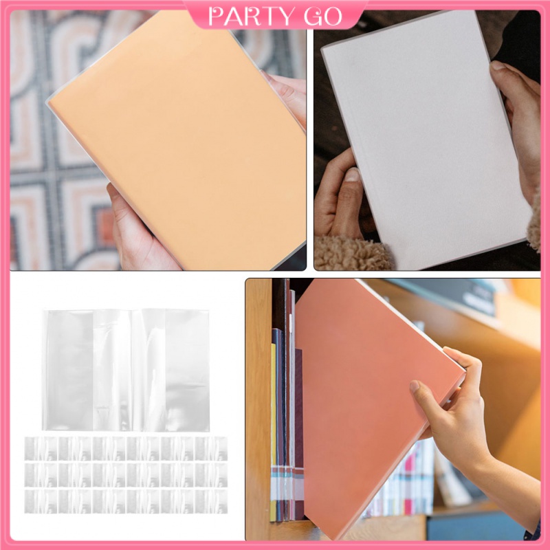 Set 20 Vỏ Bọc Sách Mềm Trong Suốt Khổ A5