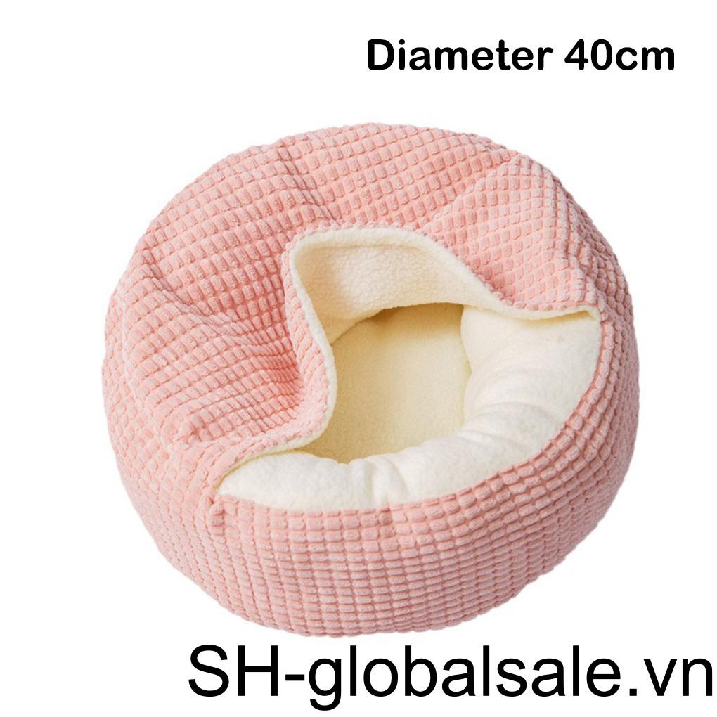 Giường Ngủ Vải Lông Giữ Ấm Mùa Đông Kích Thước Nhỏ In Họa Tiết Động Vật Trang Trí Phòng Khách / Phòng