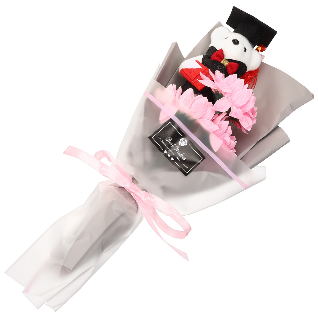 Bó Hoa Hướng Dương Nhồi Bông Trang Trí Tiệc Tốt Nghiệp