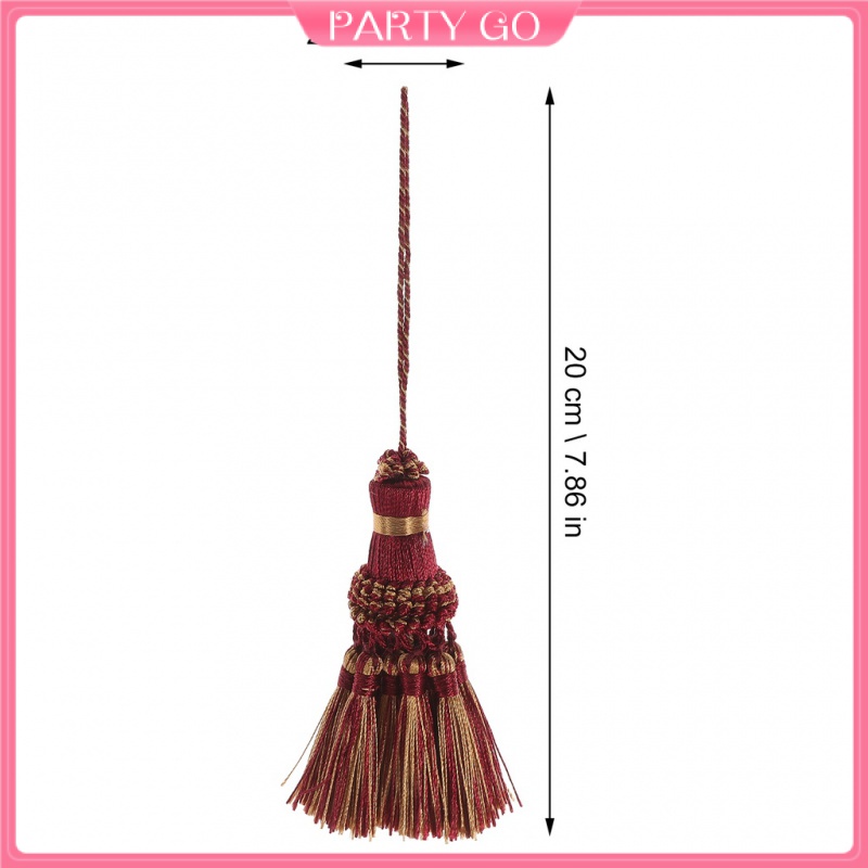 Set 2 Kẹp Tua Rua Làm Thẻ Đánh Dấu Trang Sách Trên Xe Hơi