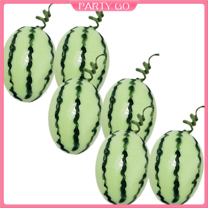 Set 6 Mô Hình Trái Cây Mini Dùng Để Trang Trí