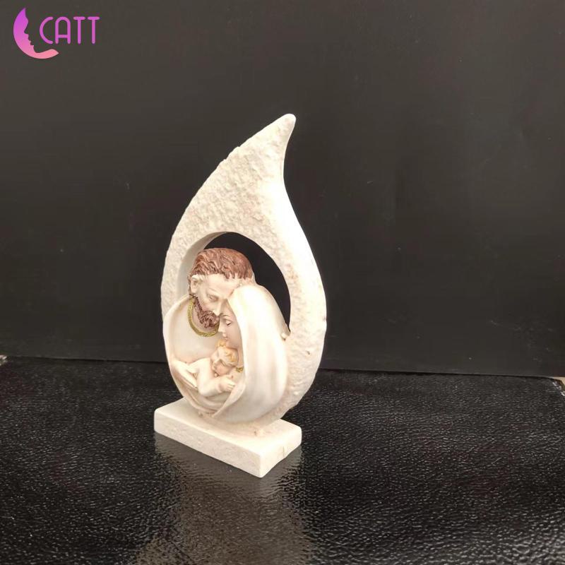 Mô Hình Tượng Gia Đình Thần Thánh Vẽ Tay [Dadada1]