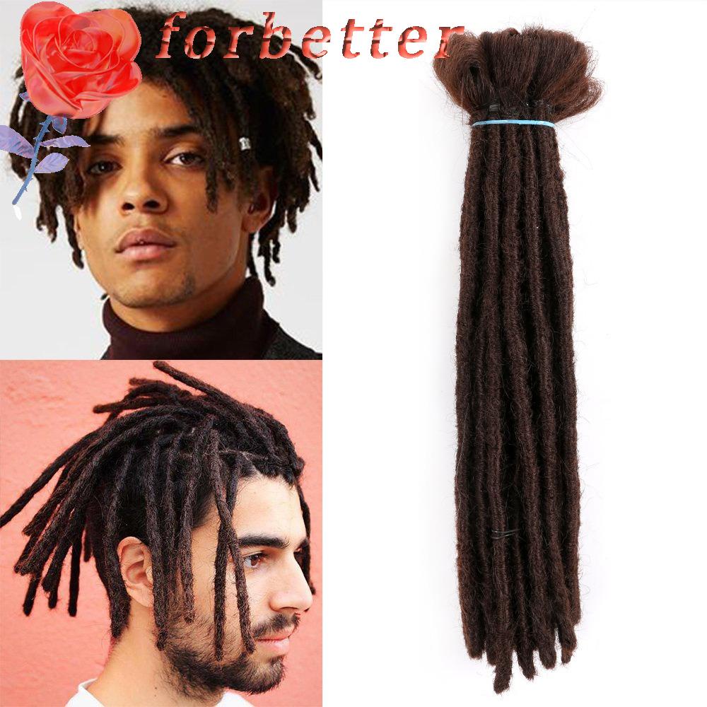 1 Cuộn Tóc Bện Sợi Tổng Hợp Mềm Chịu Nhiệt Handmade Màu Xám Afro Blonde Kinky