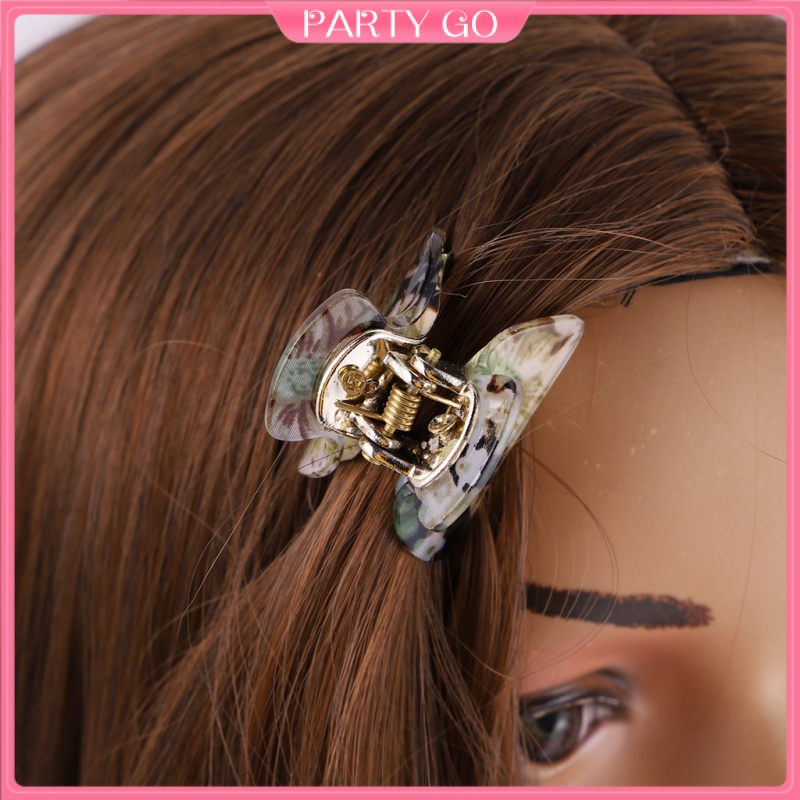 Set 8 Kẹp Tóc Bạch Tuộc Bằng Nhựa Cho Cô Dâu