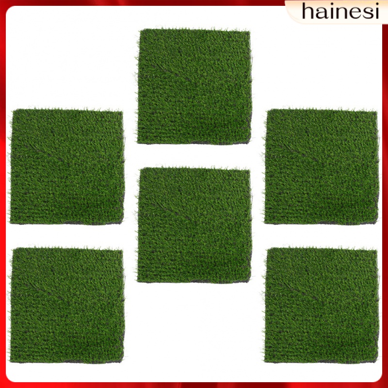 Washable Area Rugs Chick Chicken Nest Mat Synthetic Turf Pads Nesting Box Artificial Grass 6 Pcs