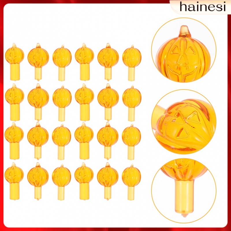 String Light Replacement Bulbs Jack-o'-lantern Halloween Covers 60 Pcs