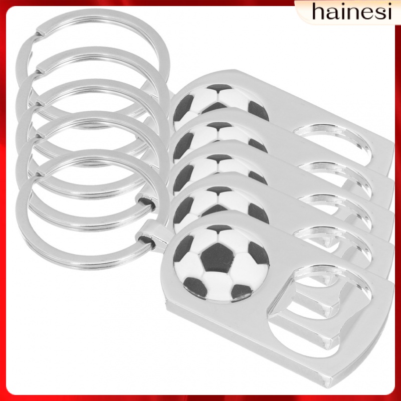 Set 5 Móc Khóa Nút Bần Hình Quả Bóng Thể Thao